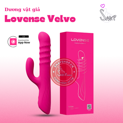 (Snapshop) Dương Vật Giả Lovense Velvo Điều Khiển App Chính Hãng