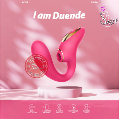 (Snapshop) Máy Rung Hút Kích Thích Âm Vật Kissen Duende Chính Hãng