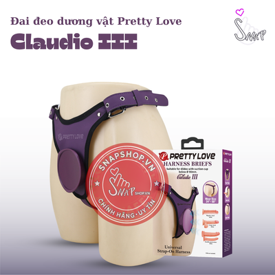(Snapshop) Đai Đeo Dương Vật Pretty Love Claudio III Chính Hãng