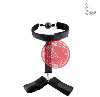 (Snapshop) Set Khóa Miệng Trói Tay BDSM Chính Hãng