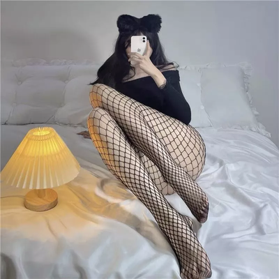 Quần Tất Lưới Lỗ To Phối Trang Phục Cosplay Gợi Cảm Sexy Vớ Body Nữ Lưới To Anime Liền Thân Quyến Rũ - T905
