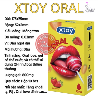 (Snapshop) Bao Cao Su Quan Hệ Miệng Xtoy Oral Chính Hãng