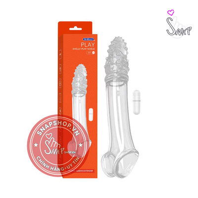 (Snapshop) Bao cao su đôn dên rung Shelly Play Noble Chính Hãng