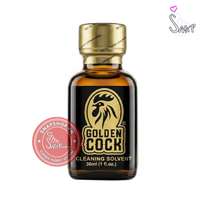(Snapshop) Chai hít tăng khoái cảm Popper DS USA Golden Cock Original - Chai 30ml Chính Hãng