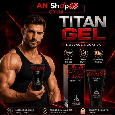 [TOP 1 BÁN CHẠY] Gel Bôi Trơn Titan Đỏ Nga  Cấp Ẩm Giảm Khô Rát Trơn Tru Mềm Mịn Đỉnh Cao