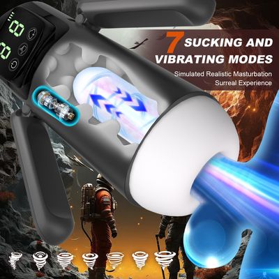Âm đạo giả rung silicone mềm Soccii