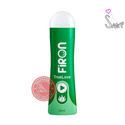(Snapshop) Gel bôi trơn tinh chất lô hội Firon True Love - Chai 50ml Chính Hãng