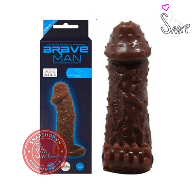 (Snapshop) Bao cao su đôn dên Baile Braveman Chính Hãng