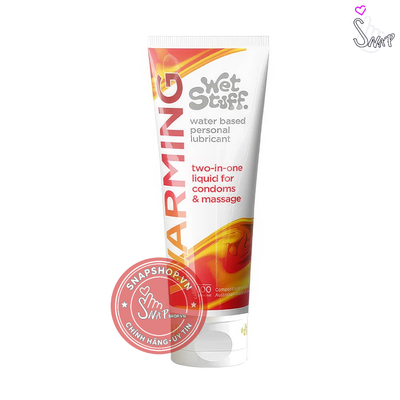 (Snapshop) Gel bôi trơn ấm nóng Wet Stuff Warming - Chai 100g Chính Hãng