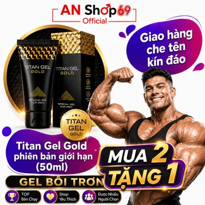 Gel bôi trơn Titan Gel Gold Nhập Nga Trợ giá tốt mua 2 tặng 1 - Chỉ  Ngày Duy Nhất 773185