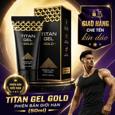 Gel Bôi Trơn Massage Titan Gold Nhập Nga 50g - Xóa Khô Rát,Tuyệt Chiêu Bôi Trơn Đỉnh Cao SIÊU SALE 773180