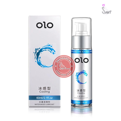 (Snapshop) Gel bôi trơn mát lạnh OLO Cooling - Chai 60ml Chính Hãng