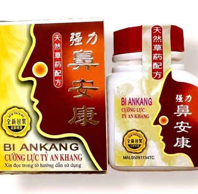 Viên uống viêm xoang, viêm mũi dị ứng, mãn tính Cường lực tỷ an khang - Bi an khang - Hỗ Trợ Viêm Xoang & Mũi Dị Ứng,