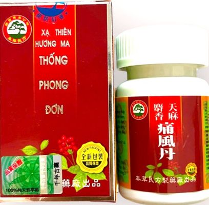 Viên uống Xạ hương thiên ma thống phong đơn xuất xứ Malaysia hỗ trợ đau lưng, nhức xương, phong thấp, viêm khớp - Hộp
