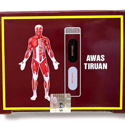 Viên uống đau nhức xương khớp đỏ Mujarhabat Kapsul xuất xứ Malaysia - Hộp gồm 20 ống - Mã số 2055 - Khớp đỏ