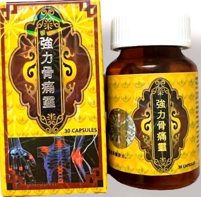 Viên uống đau nhức xương khớp, tê bại tứ chi, đi đứng khó khăn Cường Lực Cốt Thống Linh - Hộp 30 viên - Xuất xứ Malays