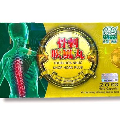 Viên uống Thóa tê nhức khớp - Loại Super siêu xịn - 1 hộp gồm 24 viên - Xuất xứ Singapore - Mã 1121 - Loại xịn