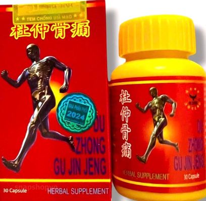 Viên uống Du Zhong Gu Jin Jeng - Loại xịn - Xuất xứ Đài Loan - Mã 1525 - Loại xịn