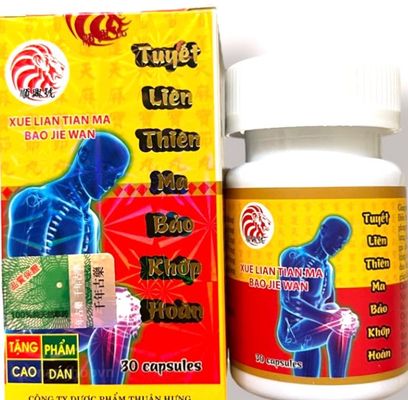 Viên uống Tuyết liênn thiên maa bảo khớpp hoàn - Hộp 30 viên - Xuất xứ Malaysia - Mã 1340 - Loại xịn