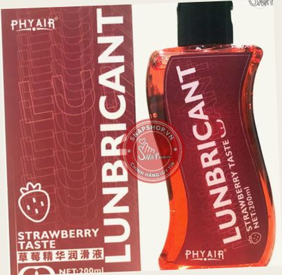 Bản Mới (Snapshop) Gel Bôi Trơn Hương Dâu Tươi Mát – Phyair Strawberry – Chai 200ml Chính Hãng Hàng Chuẩn