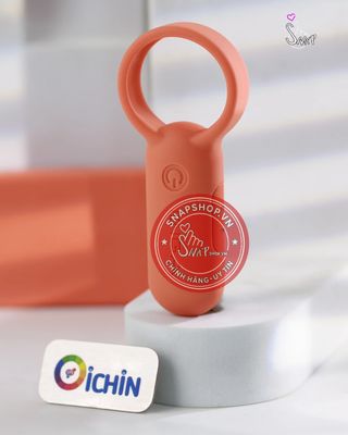 Vòng rung dương vật Tenga PaiRING Couple Vibrator Coral đa chế độ Chính Hãng