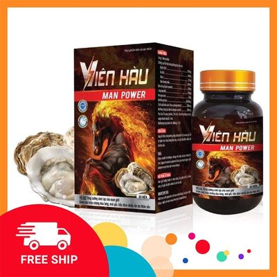 (Che Tên Khi Giao) Viên Hàu Men Power – Lọ 30 Viên – Giúp Bổ Thận Tráng Dương Chuẩn Auth