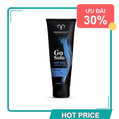 Hàng Chuẩn Gel Bôi Trơn Cho Nam Giới Promescent Go Solo Self Play - US