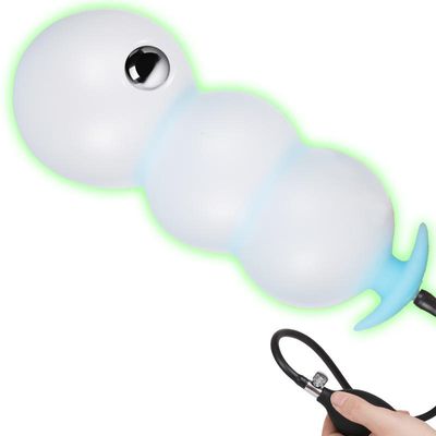 Plug Bơm Ass Lên Đến 13cm Dạ Quang/Đen
