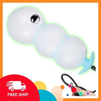 (Che Tên Khi Giao) Plug Bơm Ass Lên Đến 13cm Dạ Quang/Đen Bảo Mật Tuyệt Đối