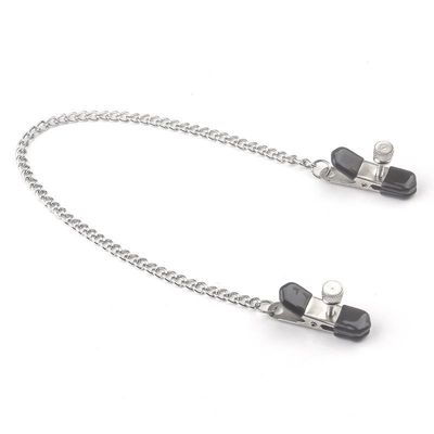 Kẹp Vú Chặt Bản Dày Đẹp Inox Núm Cao Su