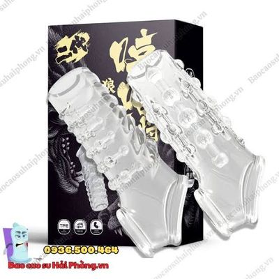 Đôn dương vật silicone có quai đeo SE'Niuniu 1 Hộp