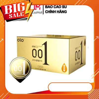 Bao cao su OLO siêu mỏng đến 001ml,có gân gai ly ty làm tăng cảm hứng và keo dài thời gian