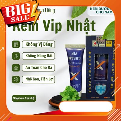 [HÀNG CHÍNH HÃNG] - X Cream Vip Japan - Kem Vip Nhật - Kem Bôi Nhật Tăng Cường SL Nam Giới