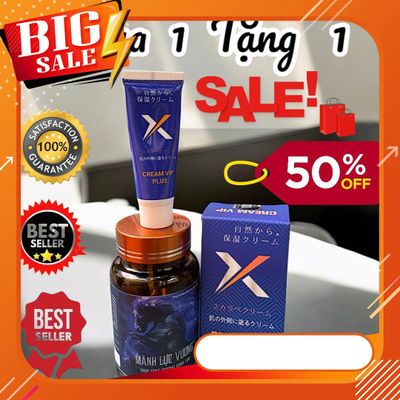 1 tặng 1 -Kem Nhật Bản Cho Nam CREAM VIP cao cấp nam-20g - hàng nhật chính hãng bôi ngoài da
