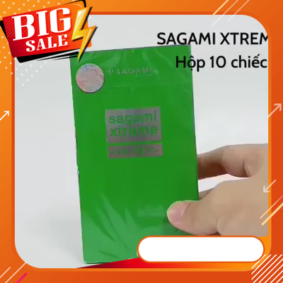 Bao cao su Sagami Type E Green Box Xanh, bcs siêu mỏng chống xuất tinh sớm kéo dài thời gian quan hệ 797662