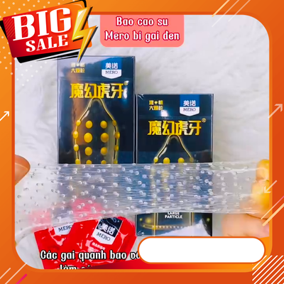 Bao Cao Su Gai, Hạt Lớn Kích Thích Điểm G, Tăng cảm giác cho nữ - Hộp 10 Cái 797774