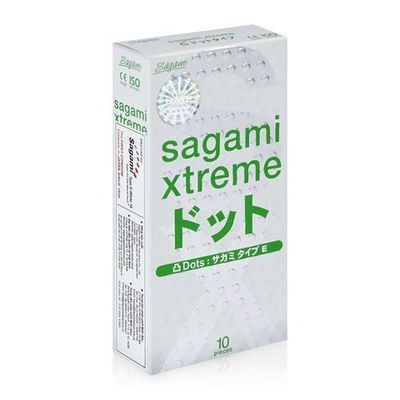 Bao cao su Sagami thương hiệu Nhật, có gân mang lại cảm giác mới lạ