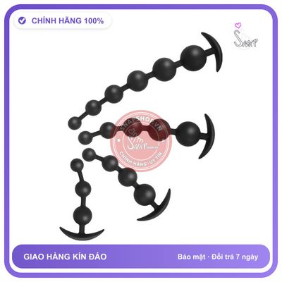(Che Tên Khi Giao) Plug Dạng Chuỗi Hạt Silicon Nhiều Size - Snapshop