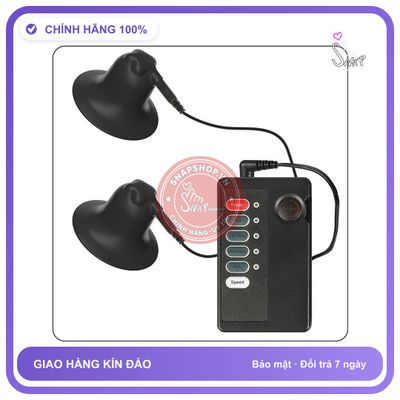 (Che Tên) Dụng Cụ Kích Thích Hút Vú Kích Điện Cao Su Cao Cấp Bảo Đảm