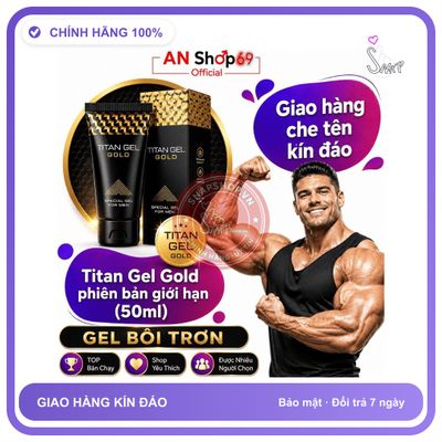 (Che Tên) Gel Bôi Trơn Titan Gel Gold Nhập Nga Ưu Đãi Tốt Sale Sập Sàn 773181 Hỗ Trợ 24/7
