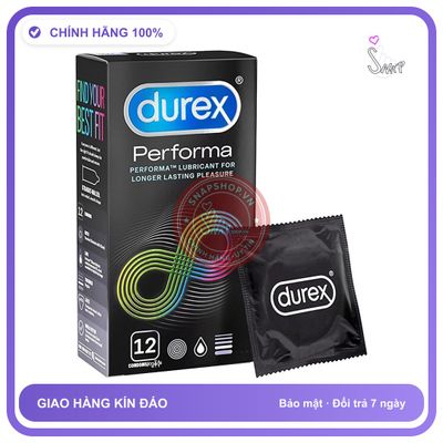 (Che Tên) Bao Cao Su Durex Performa Chính Hãng Thái Lan - Snapshop