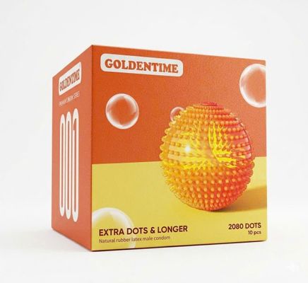 Bao cao su Goldentime siêu gai, mang lại cảm giác mới lạ, Hộp 10b