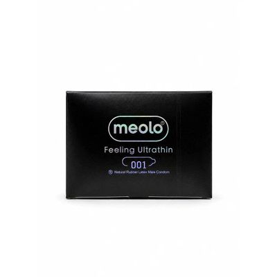 Bao cao su Meolo 001 cao cấp, siêu mỏng, trơn, cảm giác chân thật