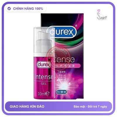 (Che Tên) Gel Durex Intense Orgasmic Chính Hãng - Tăng Khoái Cảm Cao Cấp Bảo Đảm