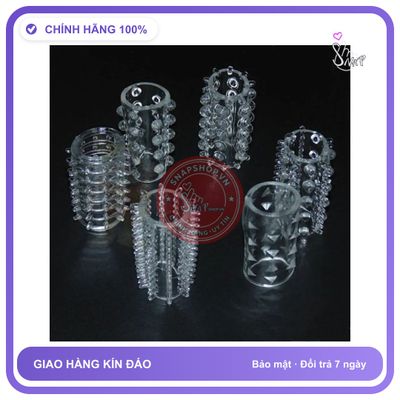 (Che Tên) Bao cao su Đôn Khúc Silicone Chính Hãng Hộp 6 Chiếc 6 kiểu Hỗ Trợ 24/7