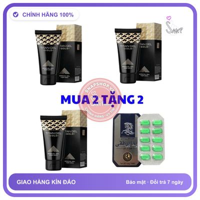 (Che Tên) Gel Titan Gold Hàng chuẩn Nga Mua 2 Tặng 1 Thái Xanh Trợ Giá Tốt Kèm Quà Tặng - Snapshop