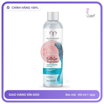 (Che Tên) Gel bô.i trơ.n gốc nước cao cấp Promescent Water-based Cao Cấp Bảo Đảm