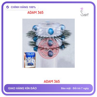 (Che Tên) Bao Cao Su Đôn Khúc giữa bi + 02 vòng râu rồng - Hàng Mới Về