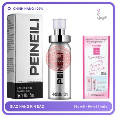 (Che Tên) Xịt Peineili Delay Spray Chính Hãng Kèm Gel Nhật Bản 5g Hỗ Trợ 24/7