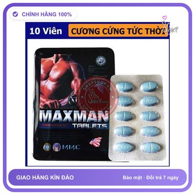 (Che Tên) Maxman 3800g Mỹ Chính Hãng Bảo Mật Tuyệt Đối